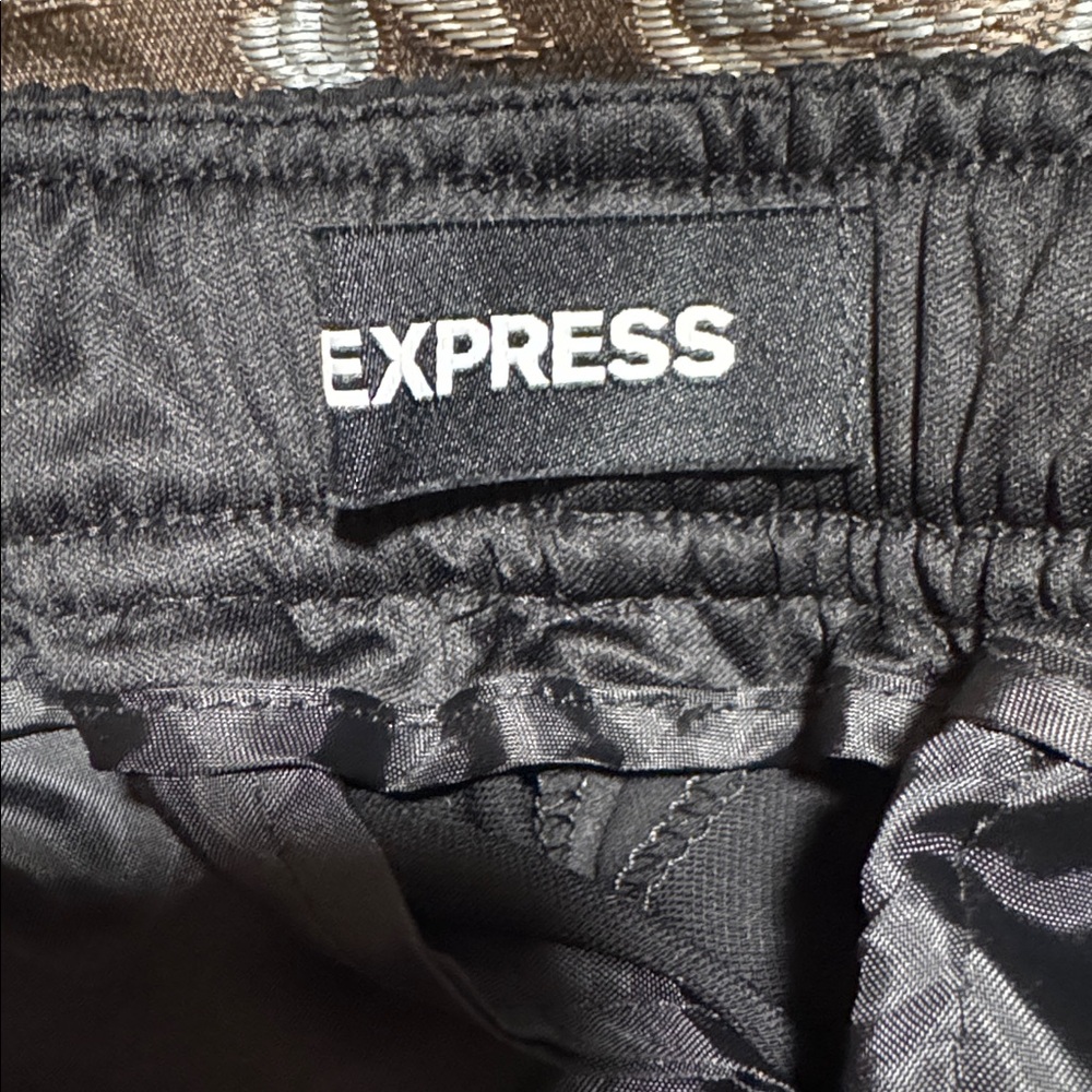 EXPRESS black ankle pants - Picture 6 of 9